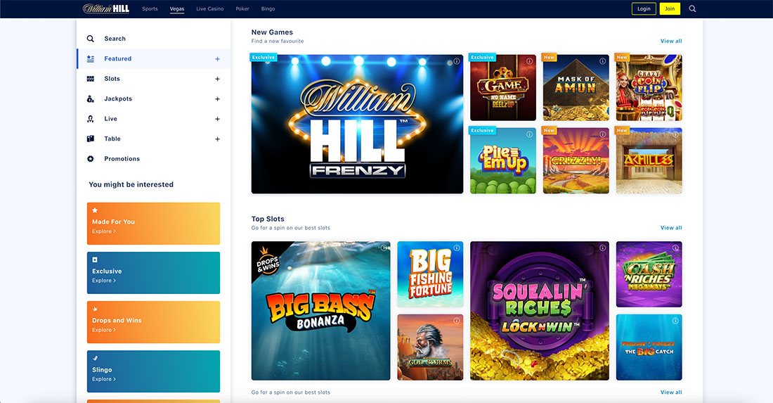 William HIll Casino