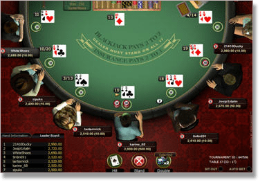 Online-Blackjack-Tournament