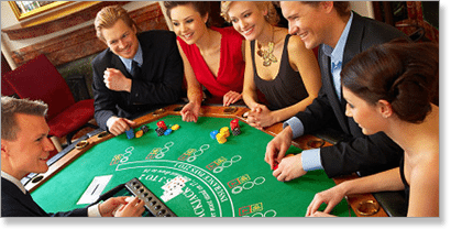 People Playing Blackjack