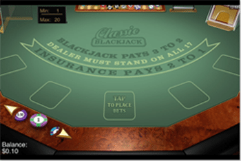 Blackjack at Royal Vegas