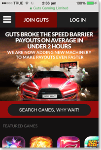 Guts Mobile Casino Guts Mobile Casino