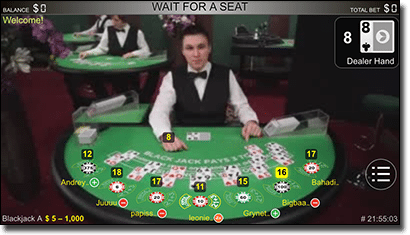 Play Live dealer blackjack for real money Live dealer blackjack for real money