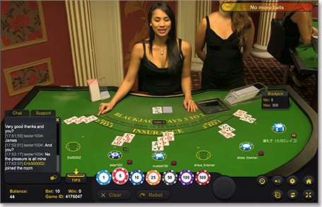 Evolution live dealer Evolution live dealer