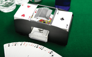 Card shufflers for 21