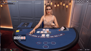 Evolution Gaming's live dealer Texas Hold'em