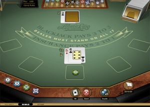 Play Microgaming Atlantic City Blackjack Gold in Chrome Microgaming Atlantic City Blackjack Gold