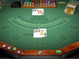 Microgaming online blackjack high payouts